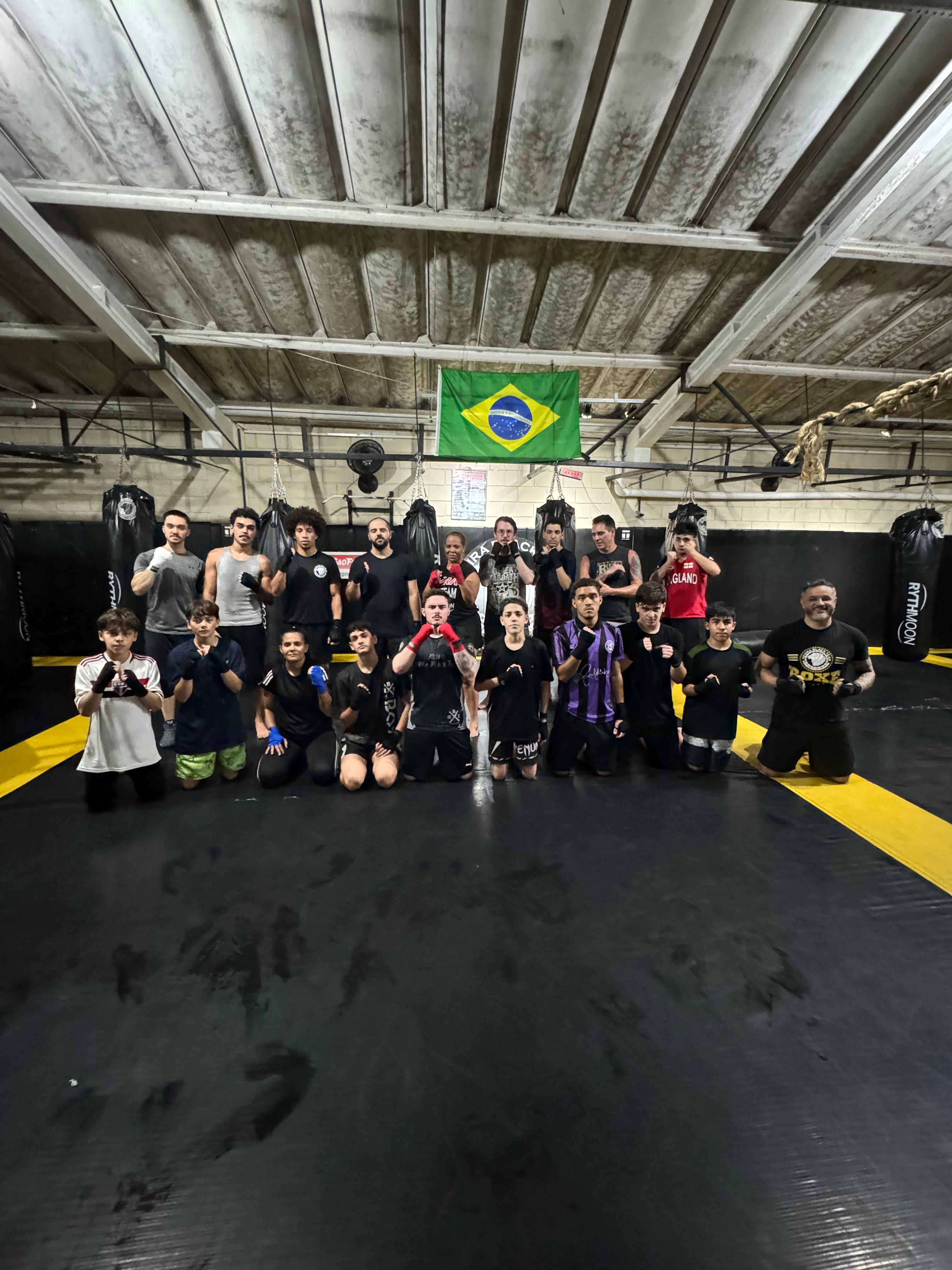 Treino de Boxe Revira Black Team